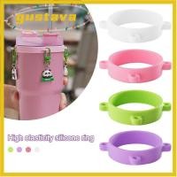 ราคา GUSTAVA แหวนเชือกรูดซิลิโคน สายรัดที่จับถ้วยน้ําปลอกขวด แหวนจับถ้วยน้ํา ความคิดสร้างสรรค์แบบพกพา DIY สายรัดแหวนซิลิโคนสําหรับถ้วย (57510537249)