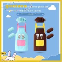 ราคา ผ้ากันเปื้อนภาพวาด GUSTAVA หมวกการ์ตูนเด็กผ้ากันเปื้อน ปลอกแขนกันน้ํา หมวกเชฟ ชุดเชฟ เครื่องแต่งกาย Prop (55211158438)
