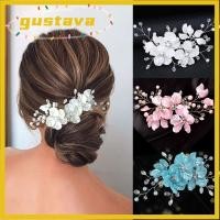 ราคา กิ๊บเจ้าสาว GUSTAVA ปิ่นปักผมดอกไม้มุกคริสตัลที่สวยงาม อัญมณีล้ําค่า เครื่องประดับผมงานแต่งงาน Tiara เพื่อนเจ้าสาวที่หรูหรา (54760764838)