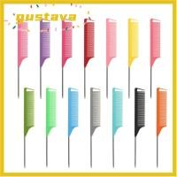 ราคา GUSTAVA หวีหางปลายเหล็ก อุปกรณ์ตัดผมฟันละเอียด หวีจัดแต่งทรงผมหางแหลม แปรงปลายเข็มเหล็กคุณภาพร้านป้องกันไฟฟ้าสถิตหวีผมมืออาชีพตัดผม (52010308757)