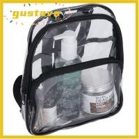 ราคา GUSTAVA กระเป๋าเป้ใส กระเป๋าเป้ PVC Heavy Duty กระเป๋าเป้มินิแบบปรับได้ทนทาน (51410692393)