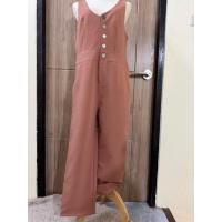 ราคา เอี๊ยมขายาว สีส้มอิฐ (57555688247)