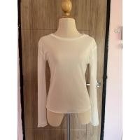 ราคา เสื้อซีทรูแขนยาว สีขาว (50959569010)