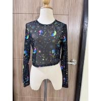 ราคา เสื้อซีทรูสีดำ แขนยาว เรืองแสง (49804766522)