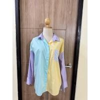 ราคา เสื้อเชิ้ตสีพาสเทล cotton candy (47206343161)