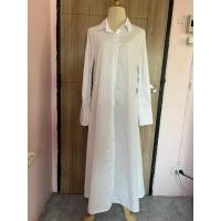 ราคา ชุดเดรสยาวสีขาว ไซส์ L (40880466882)