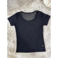ราคา เสื้อซีทรู คอกลม สีดำ (47105715738)