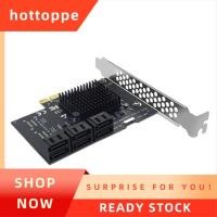 ราคา การ์ดขยาย SATA การ์ดขยาย PCI E การ์ดขยาย PCI E SATA คุณภาพสูง 6Gbps PCI E X1 X4 X8 X16 ถึง SATA3 0 6 พอร์ต Riser SATA3 0 อะแดปเตอร์สําหรับคอมพิวเตอร์เดสก์ท็อป (56712010238)