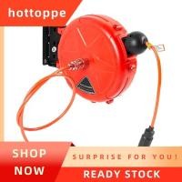 ราคา hottoppeRetractable Air Hose Reel 10m ติดผนังอัตโนมัติ Rewind Air ท่อเครื่องมือหมุนวงเล็บ Air Compressor อุปกรณ์ (56211480406)