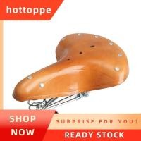 ราคา hottoppeSoft Retro Bike Seat ทําจากอานหนังวัว Retro จักรยานที่นั่งผู้ชายผู้หญิงจักรยานอาน Comfort ขี่จักรยานจักรยานที่นั่ง (53861328561)