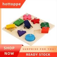 ราคา hottoppeParrot Interactive การฝึกอบรมของเล่นไม้บล็อกนกปริศนาของเล่นนกอุปกรณ์ 1 ชิ้น (52561472381)