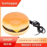 ราคา hottoppe Funny Gadgets Emulational แฮมเบอร์เกอร์โทรศัพท์ลวดโทรศัพท์พื้นฐานโทรศัพท์ชีสเบอร์เกอร์สําหรับตกแต่งบ้านโรงแรม (52061468497)