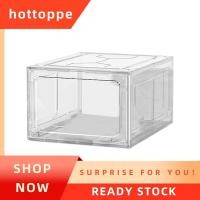 ราคา hottoppeHard พลาสติกกีฬากล่องรองเท้ากล่องรองเท้าพลาสติกกันฝุ่นกล่องเก็บรองเท้าชั้นวางรองเท้าวางซ้อนกันได้ตู้เก็บกล่องสีขาว (51159431057)