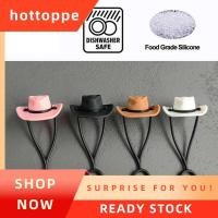 ราคา hottoppe8PCSซิลิโคนคาวบอยหมวกฟางครอบคลุมหมวกสําหรับถ้วย ใช้งานร่วมกับสําหรับ 30 40 Oz Tumbler Cowboy (50011473889)