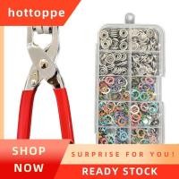 ราคา hottoppeGrommet คีมชุด Punch Kit the Snap Fastener Kit Grommet ชุดเครื่องมือ (49161348838)
