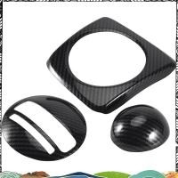 ราคา 3 ชิ้น AT รถคาร์บอนไฟเบอร์เกียร์ Shift แผงกรอบ Trim RHD สําหรับ Honda Civic 2006 2011 RHD (43222789124)