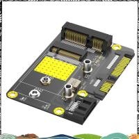 ราคา Super 2 in 1 Msata M 2 NGFF SSD เป็น Dual SATA3 อะแดปเตอร์ M 2 MSATA เป็น SATA อะแดปเตอร์ M 2 NGFF MSATA SSD ถึง SATA3 0 2 5 นิ้วอะแดปเตอร์ (56609364962)