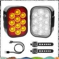 ราคา Super Bike ไฟหน้าไฟท้าย USB ชาร์จจักรยานด้านหน้าด้านหลังโคมไฟ LED ขี่จักรยานไฟท้าย MTB อุปกรณ์เสริม (56410967197)