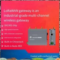 ราคา Super Half Duplex WiFi LoRaWAN Gateway 470MHZ 27dbm DC8 28V SX1302 8 ช่องเปิดช่องหลายช่อง (55160965647)