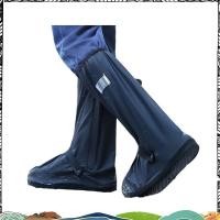 ราคา Super Rain Boot Shoe Covers สวมทับกันลื่นกันน้ําพร้อมตัวสะท้อนแสงและซิปพับได้สําหรับปั่นจักรยานใน Snow Rainy Season L (53860968334)