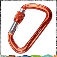 ราคา Super 25KN Locking Carabiner Clip Heavy Duty Carabiner Rock Climbing Carabiner สําหรับปีนเขา โรยตัว อุปกรณ์กลางแจ้ง (51860965555)