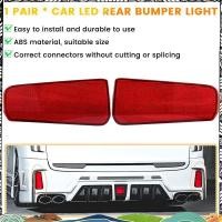 ราคา Super Car LED ด้านหลังกันชน Reflector ไฟท้ายไฟเบรคสําหรับ Alphard 30 Series (50658374992)