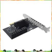 ราคา PCI E SATA การ์ดขยาย PCI E SATA อะแดปเตอร์การ์ดขยาย 6Gbps PCI E X1 X4 X8 X16 ถึง SATA3 0 6 พอร์ต Riser SATA3 0 อะแดปเตอร์สําหรับคอมพิวเตอร์เดสก์ท็อป (56409358802)
