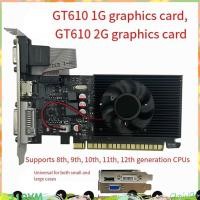 ราคา GT610 2G กราฟิกการ์ด DVI VGA Compatibe Port Video Card PIC Express2 0 Low Profile กราฟิกการ์ดสําหรับ (55458177850)