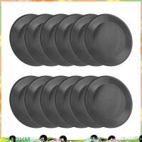 ราคา แผ่นเสียงไวนิลเปล่า 7 นิ้ว CD สําหรับตกแต่งห้อง CD Wall Decor แผ่นเสียงไวนิลตกแต่งสีดําปลอมบันทึกตกแต่ง 12 ชิ้น (53659363735)