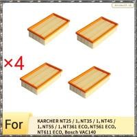 ราคา LHY ตัวกรองที่รองรับสําหรับ NT25 1 NT35 1 NT45 1 NT55 1 NT361 ECO NT561 ECO NT611 ECO เครื่องดูดฝุ่น VAC140 4 ชิ้น (44274102527)