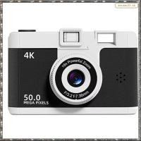 ราคา LHY กล้องดิจิตอล 4K Retro 16x กล้องซูมดิจิตอลพร้อม Flash Filt Black (24495199879)