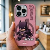 ราคา Bat Man 2 in 1 ฟิล์มเคสโทรศัพท์สําหรับ iPhone 17 Pro Max Air 16 Pro Max 15 Pro Max โทรศัพท์ฝาหลังสําหรับ iPhone 12 13 14 Pro Max Back Shell (55410347891)
