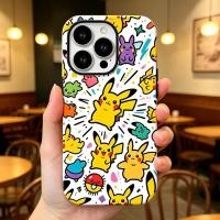 ราคา Pokemon Pikachu 2 ใน 1 ฟิล์มเคสโทรศัพท์สําหรับ iPhone 17 Pro Max Air 16 Pro Max 15 Pro Max โทรศัพท์ปกหลังสําหรับ iPhone 12 13 14 Pro Max กลับ Shell (42280713735)