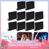 ราคา Meyishop Meyishop ป้ายกระดานดำ 10 ชิ้น Mini ชุดเล็กนำกลับมาใช้ใหม่ได้สีดำสำหรับงานแต่งงาน (56861631246)