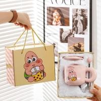 ราคา ของขวัญวันครู แก้ว Spongebob ในครัวเรือนถ้วยเซรามิกน่ารักถ้วยน้ํามูลค่าสูงของขวัญวันเกิดหญิงที่เก็บวันครูแก้ว Spongebob ในครัวเรือน20260504 (46009936043)