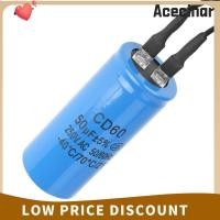 ราคา ตัวเก็บประจุสตาร์ทมอเตอร์ ACECINAR 50 60Hz 50uF CD60 Run Capacitor ทนทาน 250V AC AC Capacitor เครื่องอัดอากาศ (46711433203)