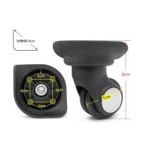 ราคา W057 รถเข็นกระเป๋าเดินทางล้ออุปกรณ์เสริม JL 011 JL 028 JL 023 Universal Wheel Universal Wheel (47407718852)