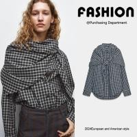 ราคา เสื้อลำลองแขนยาวลายสก็อตสำหรับผู้หญิง ใหม่ล่าสุด (49605058790)