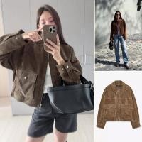 ราคา เสื้อแจ็คเก็ตแขนยาวสไตล์ยุโรปและอเมริกัน สำหรับใส่ทำงานหรือลำลอง (48253446001)