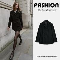 ราคา ZARA 2025 โค้ตสองชั้นสำหรับผู้หญิง สไตล์คลาสสิก ทันสมัย เหมาะสำหรับฤดูหนาว (44851609957)