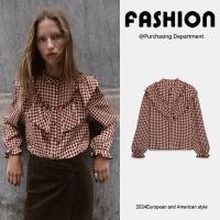 ราคา เสื้อลายทางวงกลมตัวเก่งสำหรับผู้หญิง คอวี สไตล์ทันสมัย เหมาะสำหรับฤดูหนาว (58003419708)