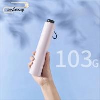 ราคา ร่มกันแดดแบบแมนนวล TECHWONG ร่มอเนกประสงค์แบบพับได้กรอบ 6 กระดูก ร่มดินสอป้องกันแสงแดดน้ําหนักเบาพิเศษสําหรับป้องกันรังสียูวี (55860393109)