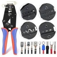ราคา TECHWONG Ferrule Crimp ชุดคู่มือ YF 04B 03C 10N 2546B Crimping คีมเชื่อมต่อลวด Crimper เครื่องมือ Ferrule Plier คีมขากรรไกร (51611201244)