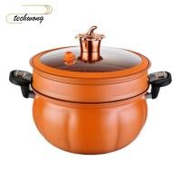 ราคา TECHWONG หม้อปรุงอาหารแรงดัน หม้อแรงดันไมโครไม่ติด 2 ชั้น ฟักทองความจุขนาดใหญ่อวบ 8L หม้อสตูว์นึ่งเตาแม่เหล็กไฟฟ้าแก๊ส (47711472520)