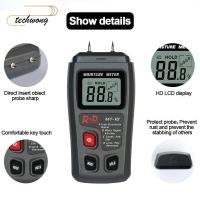 ราคา TECHWONG เครื่องวัดความชื้นไม้เครื่องมือแบบพกพา EMT01 0 99 9 เครื่องวัดความชื้น (45111095304)
