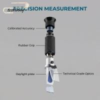 ราคา TECHWONG Refractometer มือถืออ่านง่ายเครื่องวัดความเค็ม ที่ถูกต้องแบบพกพาความแม่นยําสูงเครื่องทดสอบความเค็มพิพิธภัณฑ์สัตว์น้ํา (42681260123)