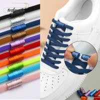 ราคา TECHWONG ล็อคโลหะ Laces ล็อคครึ่งวงกลมไม่มีเชือกผูกรองเท้า แฟชั่น Man Women รองเท้าผ้าใบ Quick Shoelaces อุปกรณ์รองเท้า (57309036353)