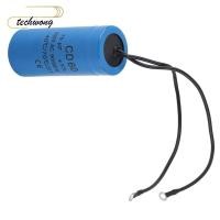ราคา TECHWONG CD60 Capacitor 250V AC Round Shape AC Motor Capacitor ทนทาน 75uf ตะกั่วลวดเริ่มต้นตัวเก็บประจุตู้เย็น (54760183338)