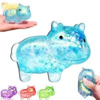 ราคา SEEO ของเล่นประสาทสัมผัสวัว เนื้อสกุชชี่ช้า Rising Glitter Fidget ของเล่นบีบแวววาวนุ่มน่ารักความวิตกกังวลบรรเทา (42681031467)