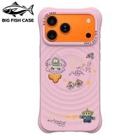 ราคา เคสไอโฟน ซิลิโคนสีชมพู แม่เหล็ก ลาย Toy Story นักบินอวกาศมือวาด มุมหนา กันกระแทก สำหรับ iPhone 17 16 15 14 13 12 11 Pro (48411405068)